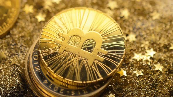 Bitcoin Rouleau Falls Down on Golden Stars And Dust Macro