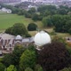 Drone Footage From the Royal Observatory in Greenwich Park on a Cloudy Rainy Day - VideoHive Item for Sale
