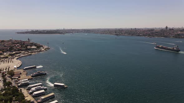 Istanbul Bosphorus Traffic