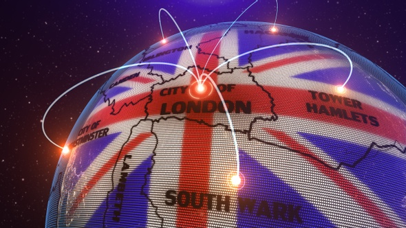 London Map  Animation