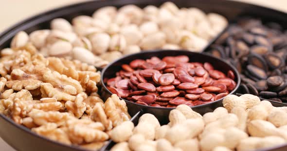 Traditional Lunar New Year Snack Tray