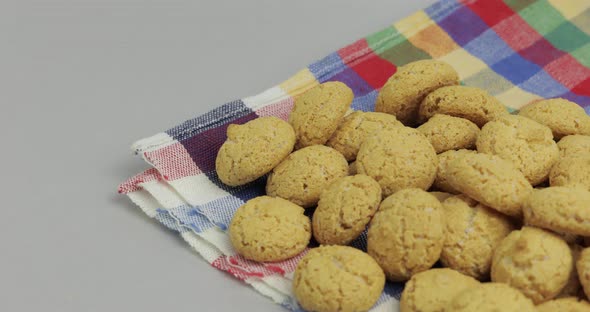 Pepernoten, a Traditional Treat with the Dutch Holiday Sinterklaas. Cookie