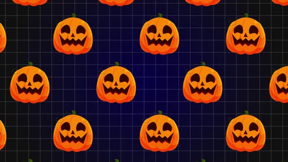 Pumpkin Halloween Background