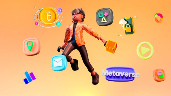 Metaverse Virtual Reality Experience 4K alt