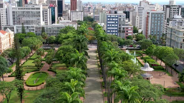 Landmark historic centre of downtown Belo Horizonte, Brazil.