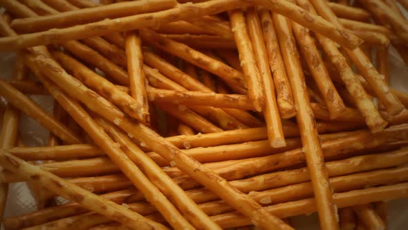 Heap of Pretzel Sticks