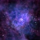 Blue Nebula Shpere Hyper Space Moving Background - VideoHive Item for Sale