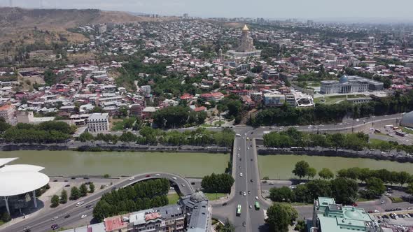 Tbilisi, Georgia Aerial