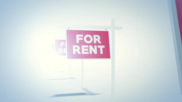 For Rent Background 4K