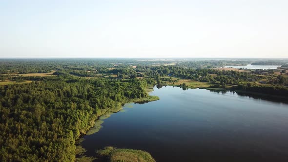 Beautiful Landscape Of Lake Biklozha 07