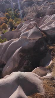 Cappadocia Landscape Aerial View