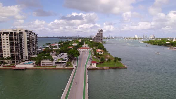 Venetian Causeway Miami Toll Bridge Booth