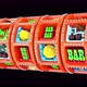Glossy Slot Machine Hitting a 77777 Jackpot and Exploding Golden Coins - VideoHive Item for Sale
