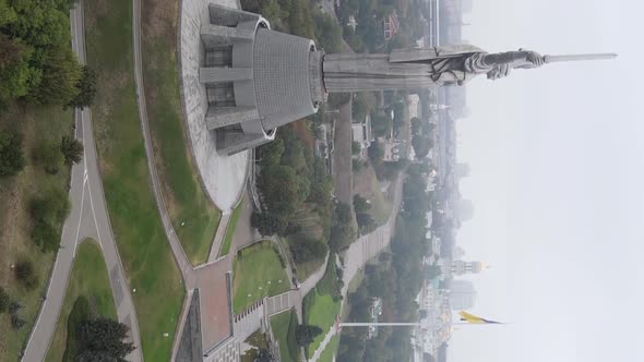 Motherland Monument in Kyiv Ukraine