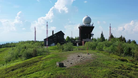 A view of the Kojsovska Hola recreational area in Slovakia