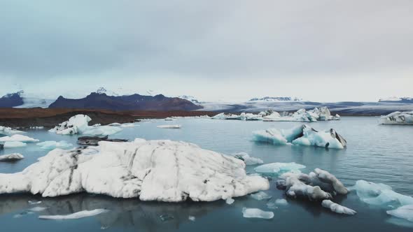 Jökulsárlón Glacier Lagoon in Iceland