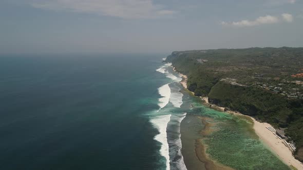 Seascape with Beach