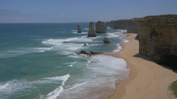 Beautiful View Of 12 Apostles, Australia