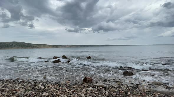 Sea and clouds