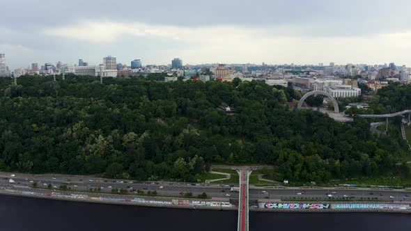 Aerial View of the Kyiv View