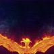 phoenix fire Bird in space - VideoHive Item for Sale