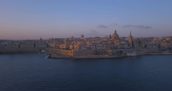 ancient capital city of Valletta Malta