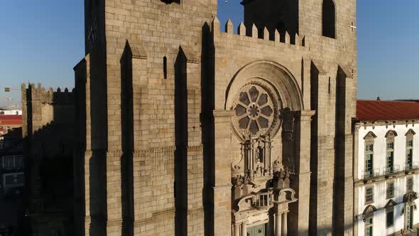 Se Cathedral in Porto at Morning, Portugal