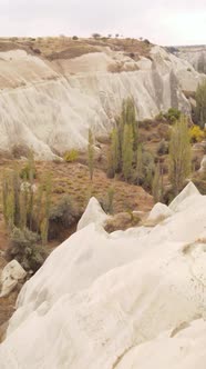 Cappadocia Landscape Aerial View