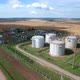 Aerial Orbit Panorama of Fuel and Crude Oil Storage Facilities - VideoHive Item for Sale