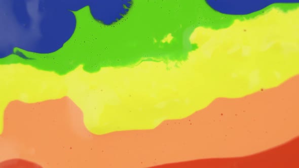 Abstract Multicolored Liquid Paint Background alt