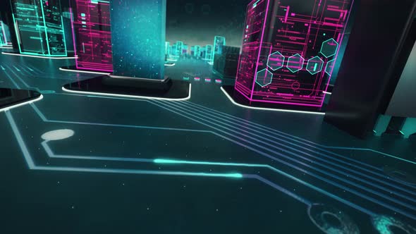 NFT Explained with Digital Technology Hitech Concept alt