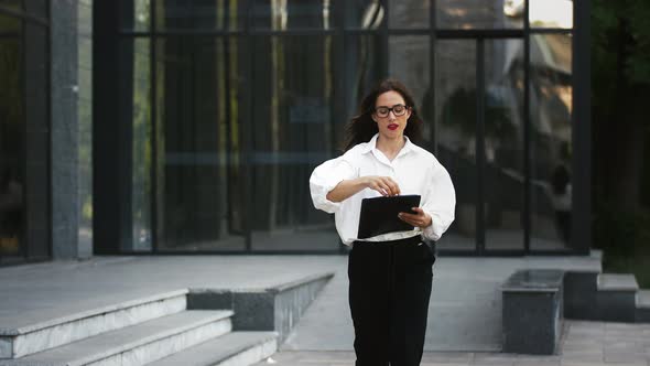 Girl in Glasses Formal Attire