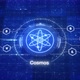 Cosmos animated logo. Cosmos digital cryptocurrency logo. ATOM intro. Animation of ATOM crypto. - VideoHive Item for Sale