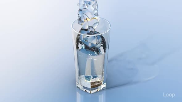 Water Filling Glass alt