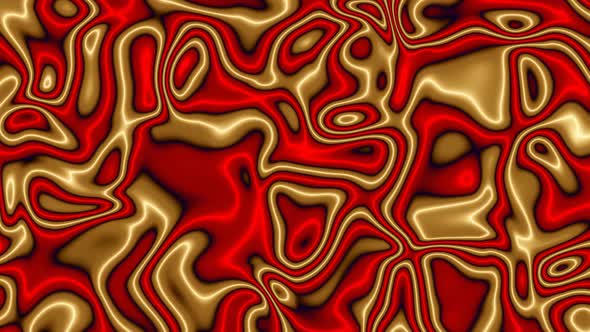 Brown Red Color Abstract Material Liquid Background Animation