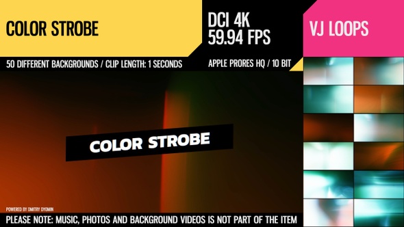 Color Strobe (4K Set)