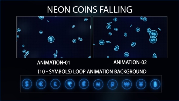 Neon Coins