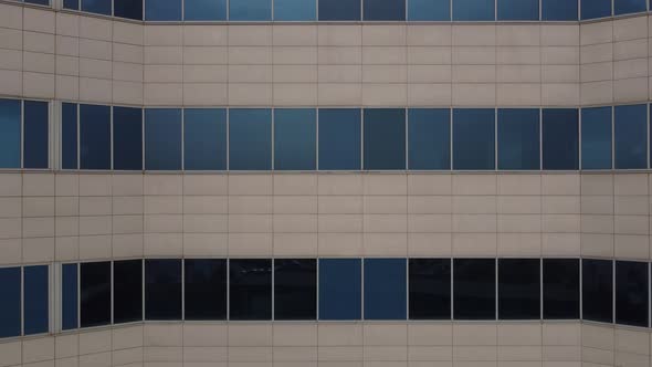 Reflected Hospital Wall Window