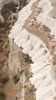 Cappadocia Landscape Aerial View