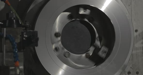 Steel part being manufactured