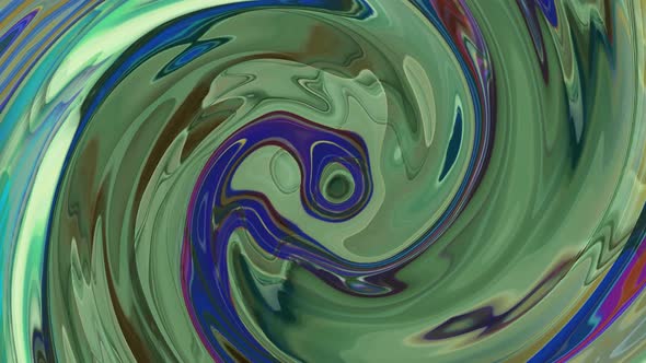 Abstract background silky twisted liquid animation