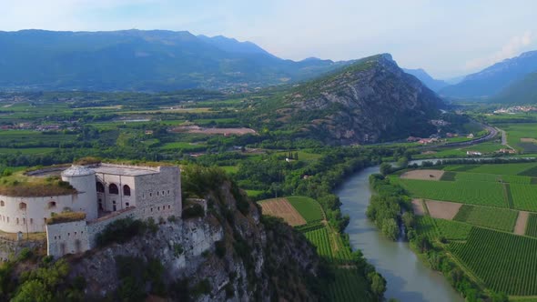 Aerial View Of The Fortress Wohlgemuth