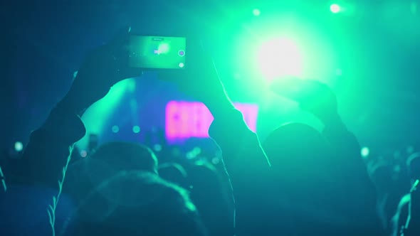 Music Concert Party Hand Smartphone Rock Dj Lifestyle