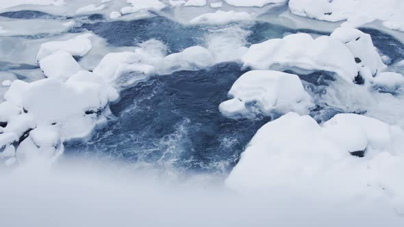 Frozen River Iceland