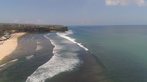 Seascape with Beach Bali, Indonesia