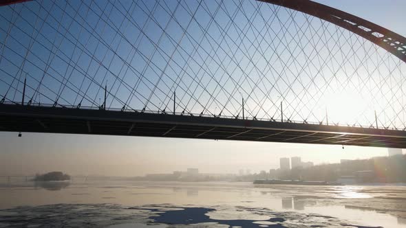 Flight Under the Bugrinsky Bridge