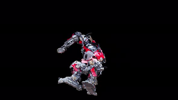 45 Robot Dancing 4K