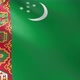 Flag of The Turkmenistan - VideoHive Item for Sale