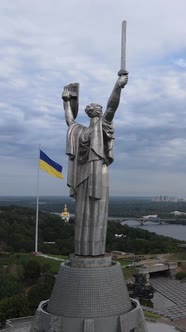 Motherland Monument in Kyiv Ukraine