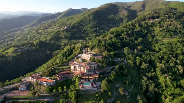 Resort In Tuscany Mountains Italy European Countryside